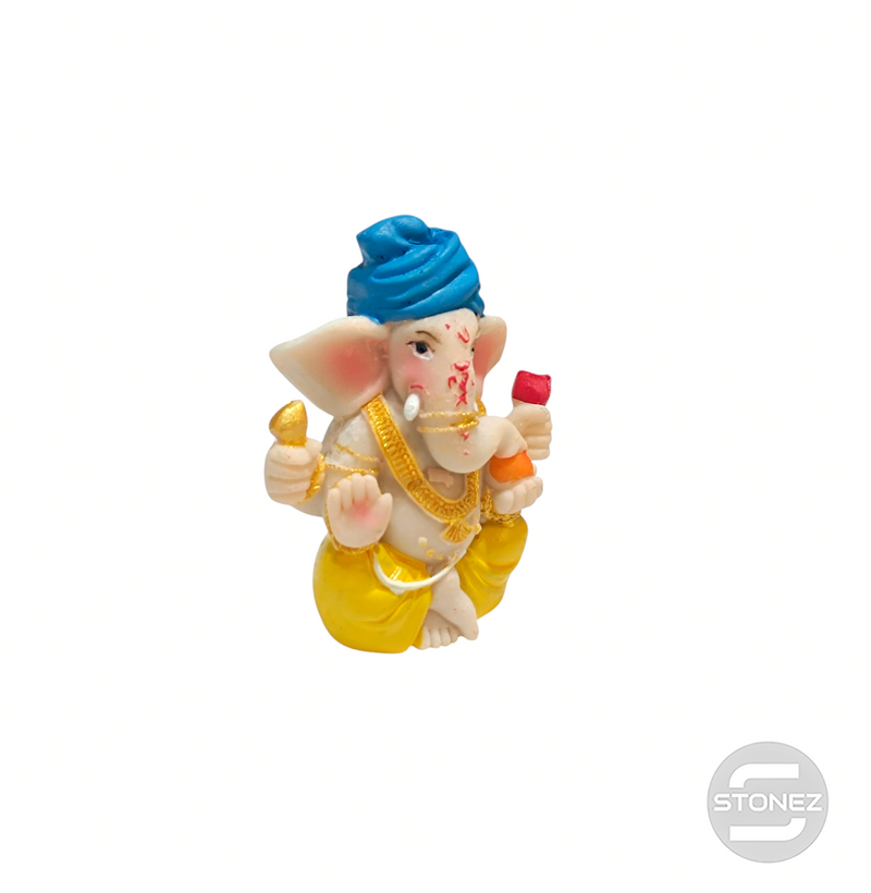 Cargue la imagen en el visor de la galería, 600102785 Figura Ganesha En Resina 6 Cms Aprox
