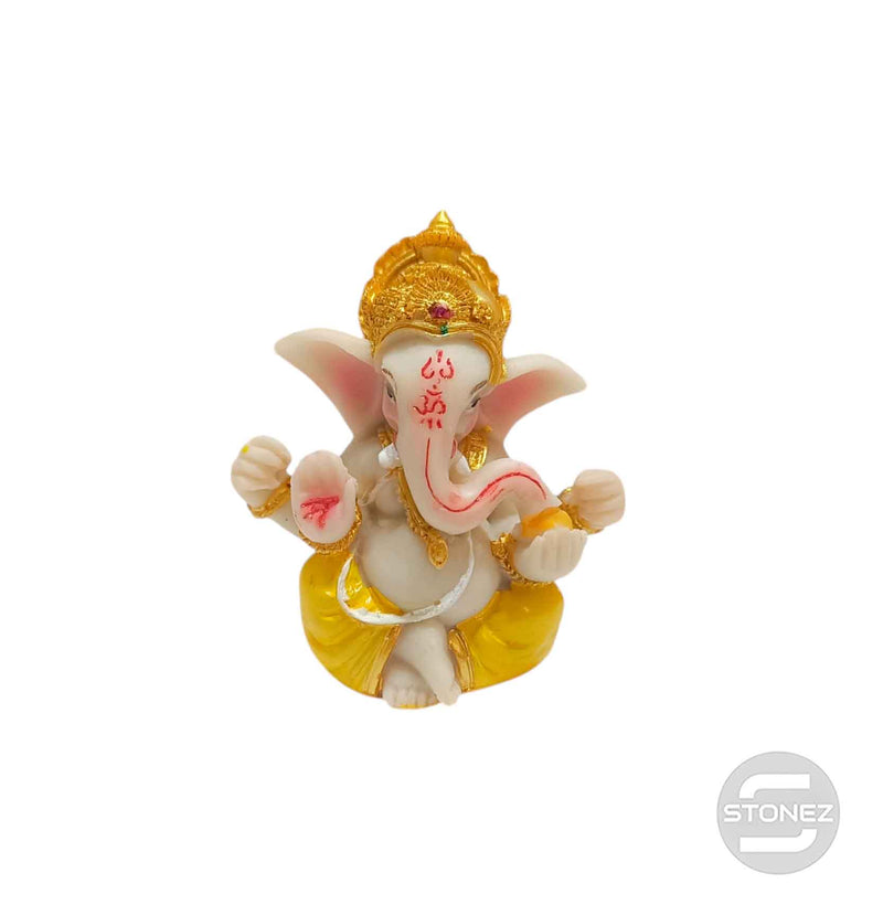 Cargue la imagen en el visor de la galería, 600102785 Figura Ganesha En Resina 7 Cms Aprox
