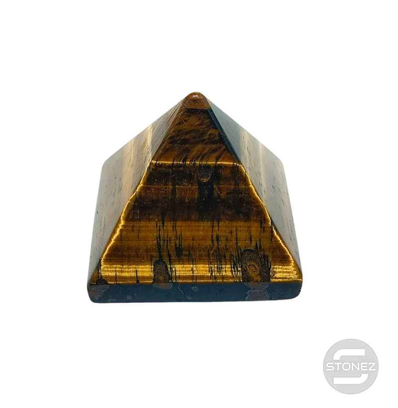 Cargue la imagen en el visor de la galería, 600102810 Piramide Ojo De Tigre 5 Cms Aprox
