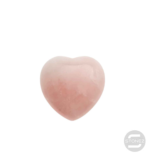 600102815 Corazón Mineral Cuarzo Rosa 3 Cms Aprox