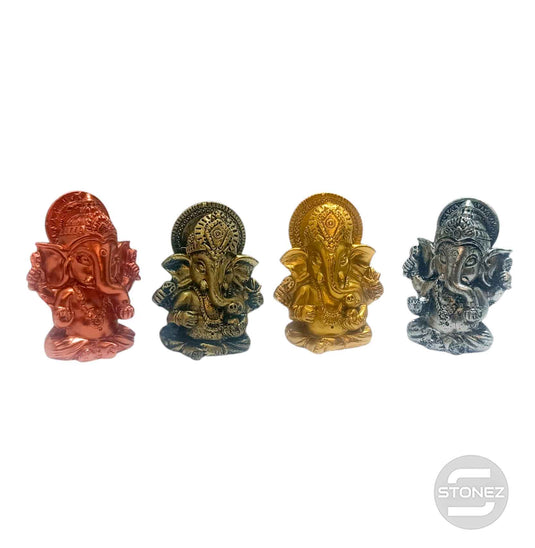 600102826 Juego 4 Figura Ganesha En Resina 5,5 Cms Aprox