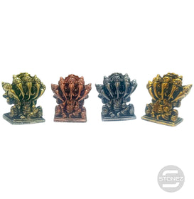 600102834 Juego 4 Figura Ganesha En Resina 5,5 Cms Aprox