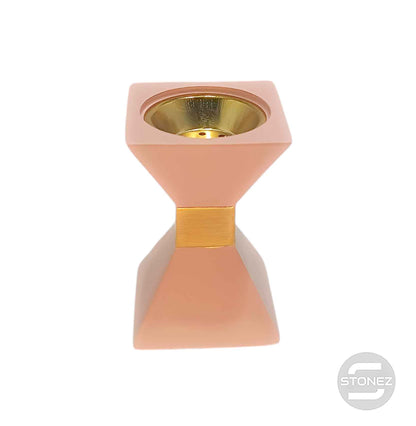 600102837 Quemador De Resina Para Incienso 10x6 Cms Aprox Color Rosa