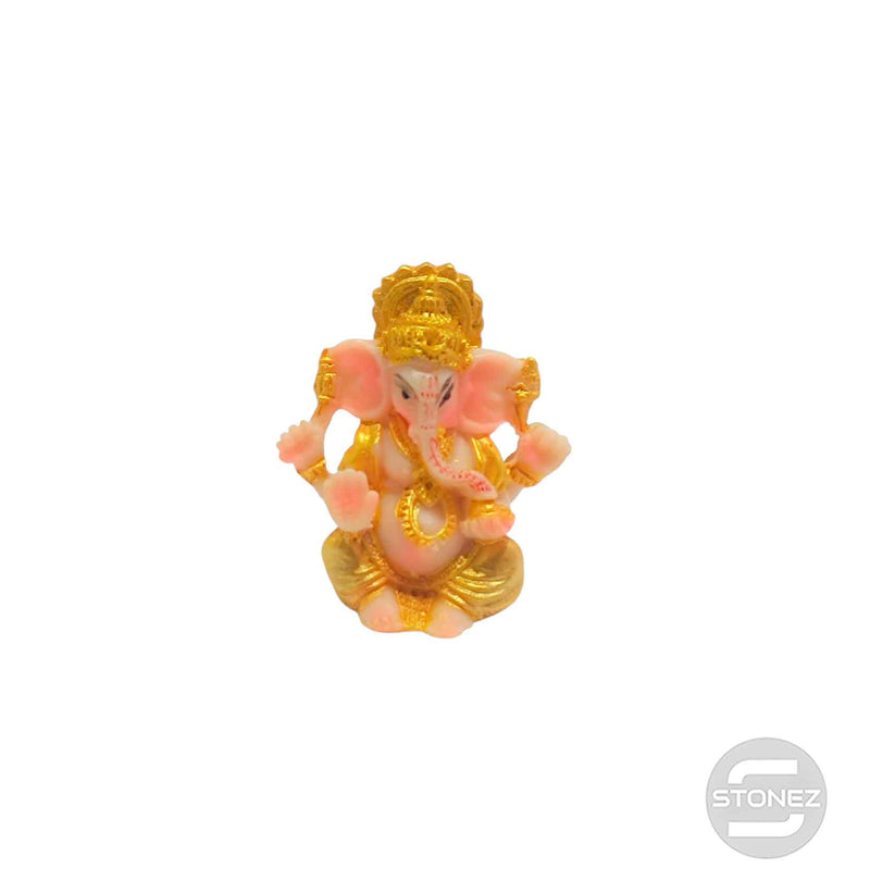 Cargue la imagen en el visor de la galería, 600102870 Figura En Resina Ganesha 4.5 Cms Aprox Color
