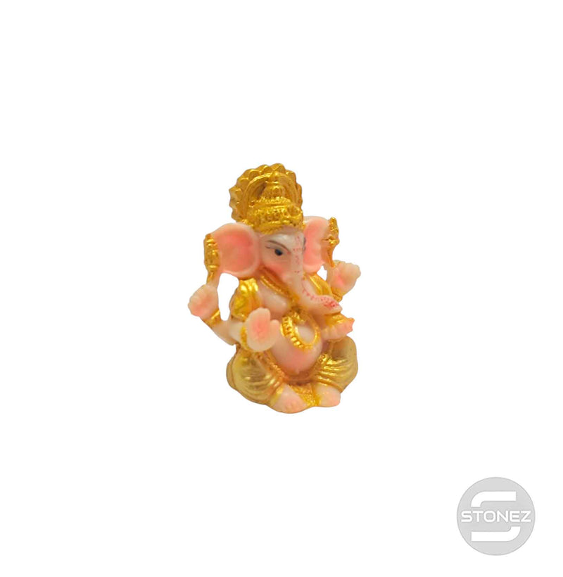 Cargue la imagen en el visor de la galería, 600102870 Figura En Resina Ganesha 4.5 Cms Aprox Color
