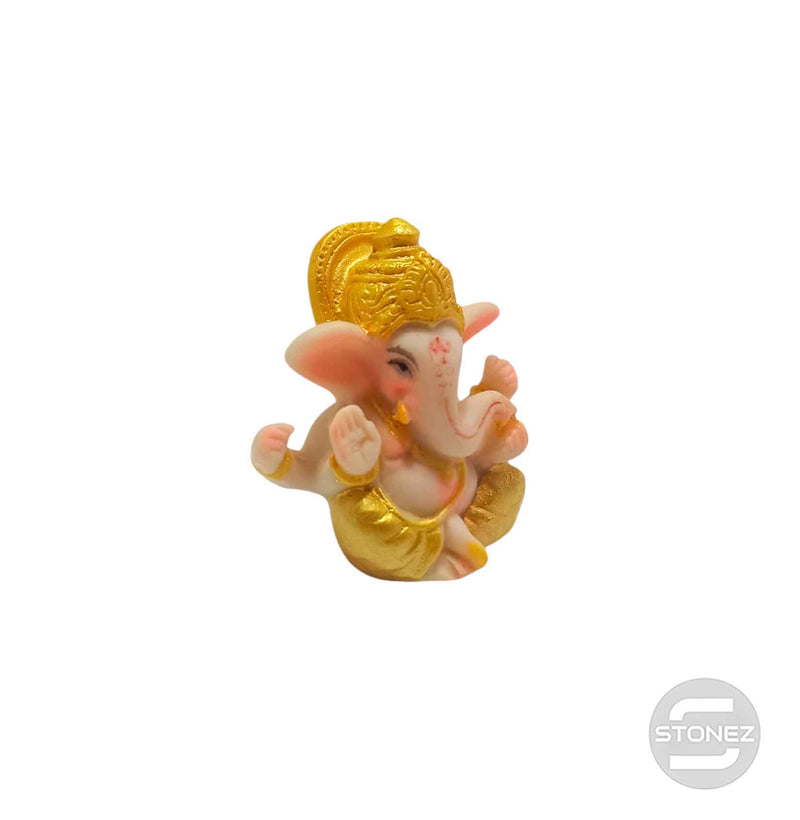 Cargue la imagen en el visor de la galería, 600102871 Figura En Resina Ganesha 6 Cms Aprox Color
