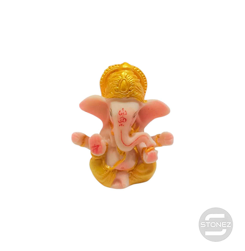 Cargue la imagen en el visor de la galería, 600102872 Figura En Resina Ganesha 7 Cms Aprox Color
