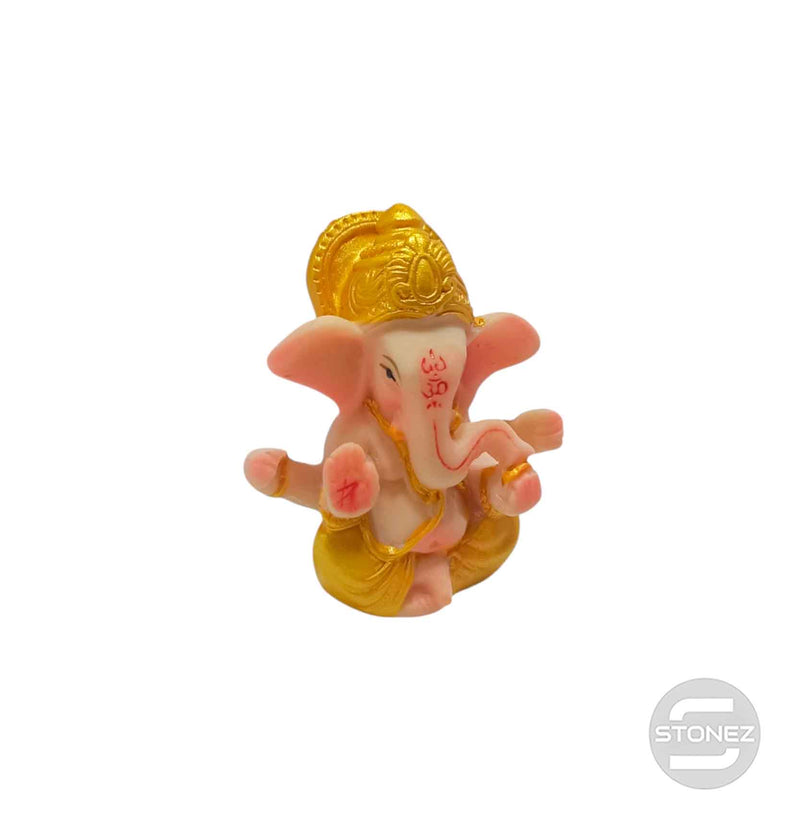 Cargue la imagen en el visor de la galería, 600102872 Figura En Resina Ganesha 7 Cms Aprox Color
