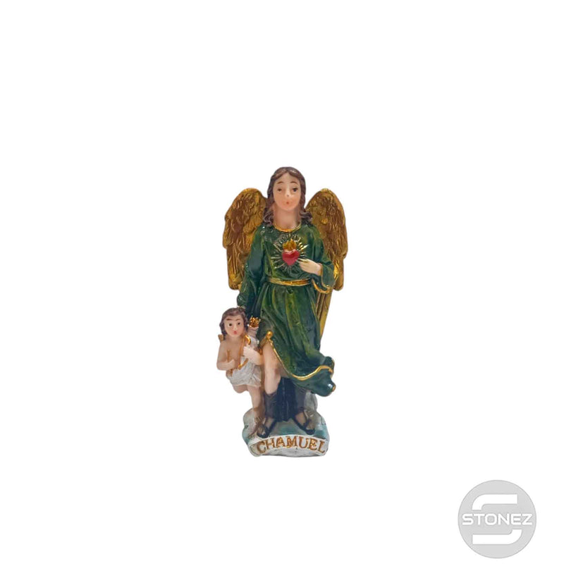 Cargue la imagen en el visor de la galería, 600102915-01 Figura Arcangel Chamuel 10 Cms Aprox
