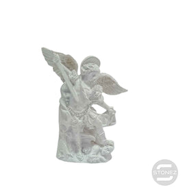 600102921 Figura Arcangel San Miguel 12 Aprox Color Blanco