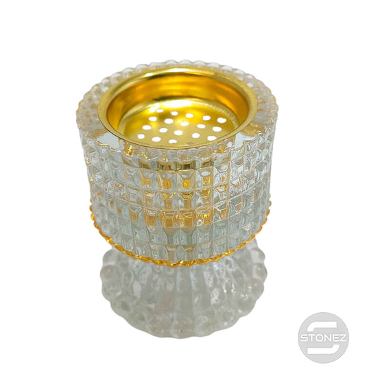 600102924 Quemador De Cristal Para Incienso 11 Cms Aprox