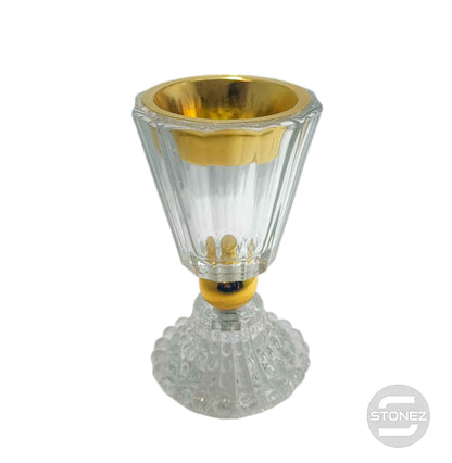 600102925 Quemador De Cristal Para Incienso 15 Cms Aprox - stonez