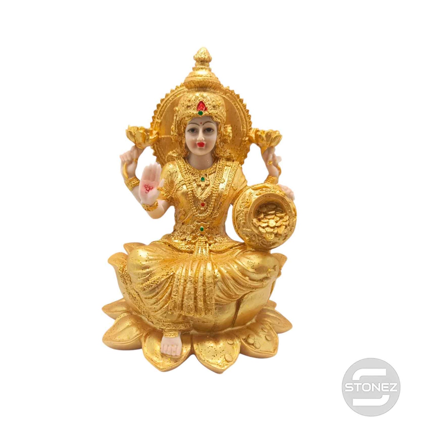 600103416 Figura En Resina Laxmi 19 Cms Apox