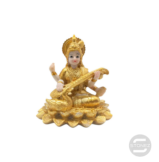 600103419 Figura En Resina Saraswati 9 Cms Apox