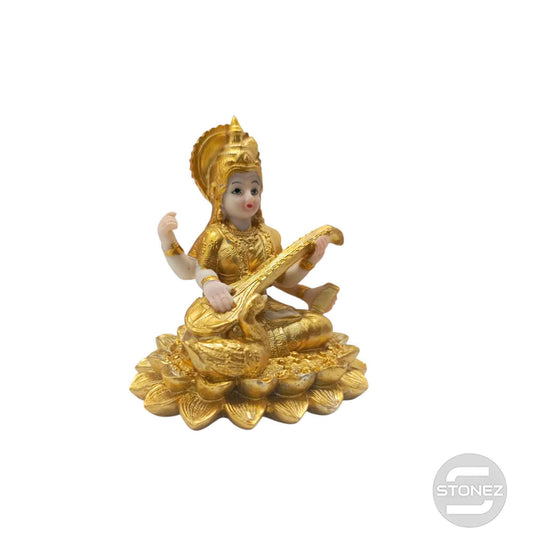 600103419 Figura En Resina Saraswati 9 Cms Apox