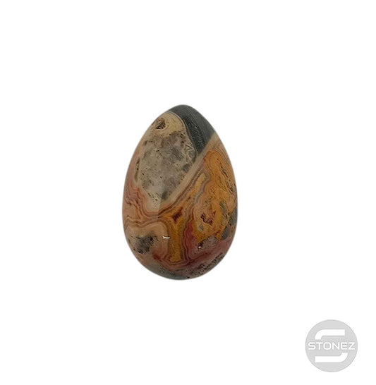 600103432 Huevo Mineral Agata Bumbe blee 20 x 30 mm