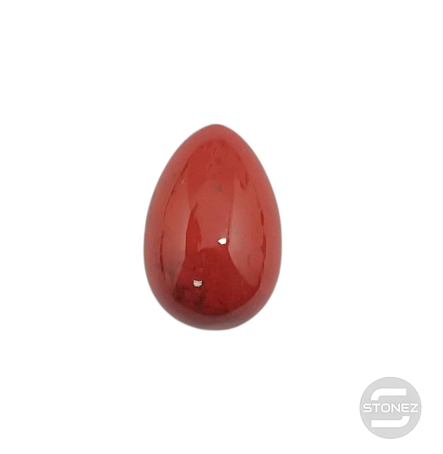 600103432 Huevo Mineral Jaspe Rojo 20 x 30 mm