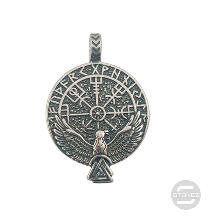 600103438-08 Colgante Acero Vegvisir 50 mm