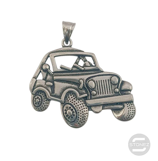 600103438-10 Colgante Acero Coche 4X4 50 mm