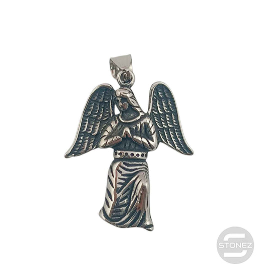 600103438-11 Colgante Acero Angel 44 mm