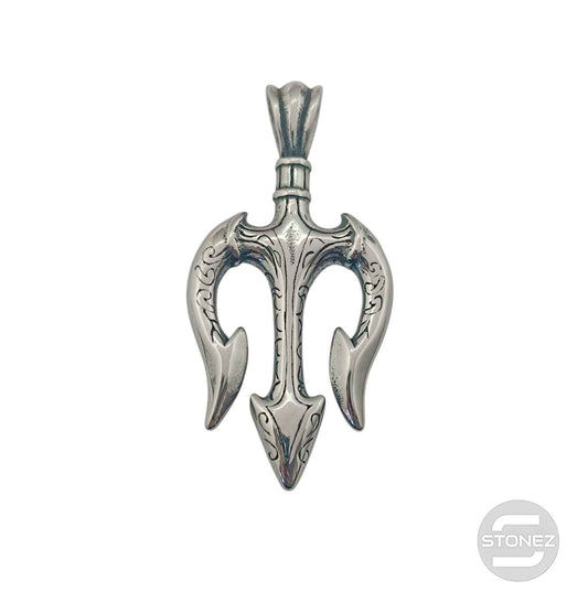600103438-13 Colgante Acero Trishul 60 mm