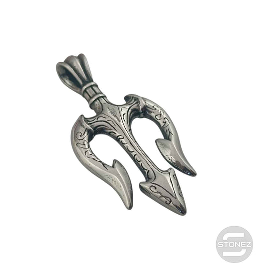 600103438-13 Colgante Acero Trishul 60 mm