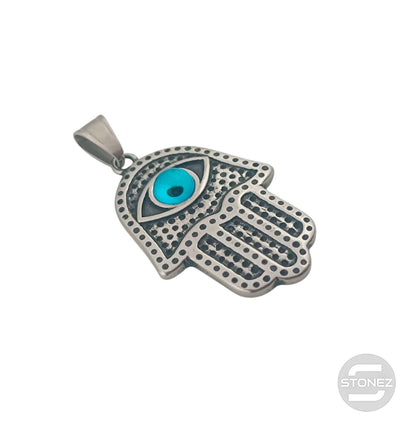 600103439-03 Colgante Mano Fatima Con Ojo 45 mm