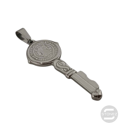 600103451-01 Colgante Acero Llave San Benito 50 mm