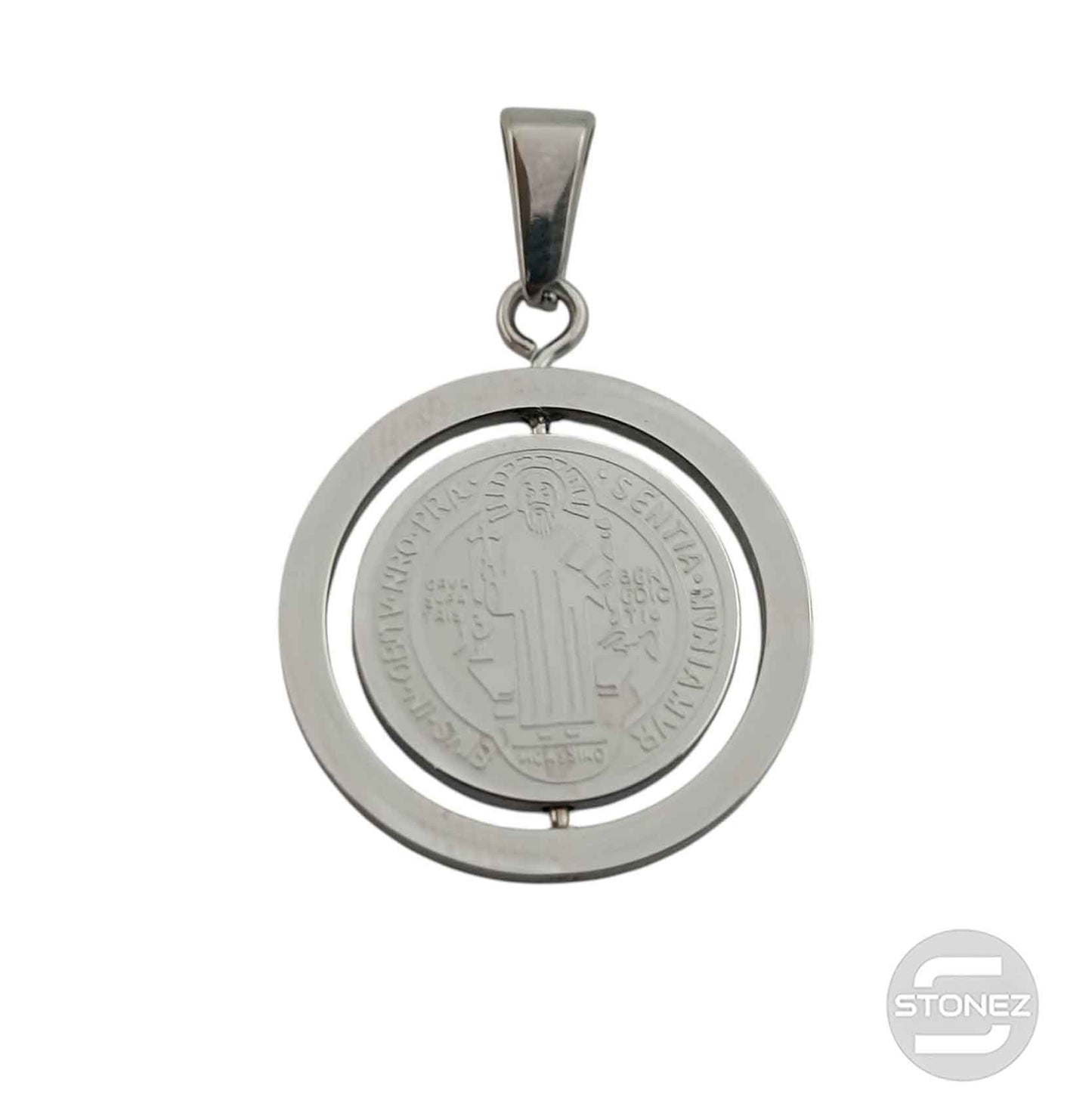 600103453-03 Colgante Acero San Benito Giratorio 22 mm