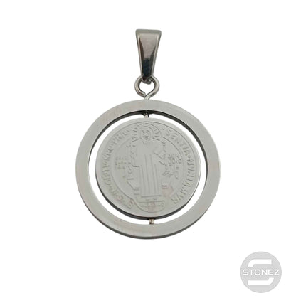 600103453-03 Colgante Acero San Benito Giratorio 22 mm