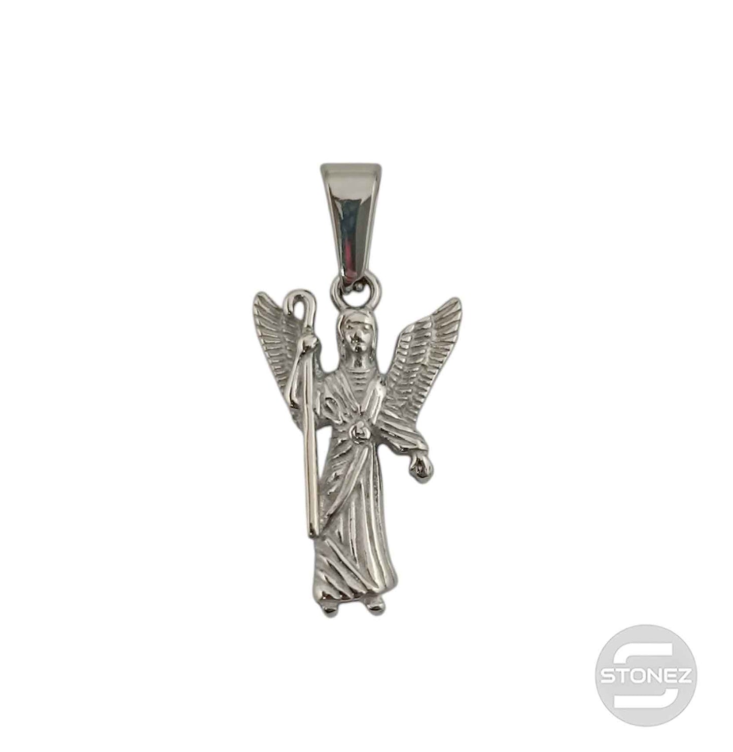 600103455-01 Colgante Acero Arcangel San Rafael 23 mm