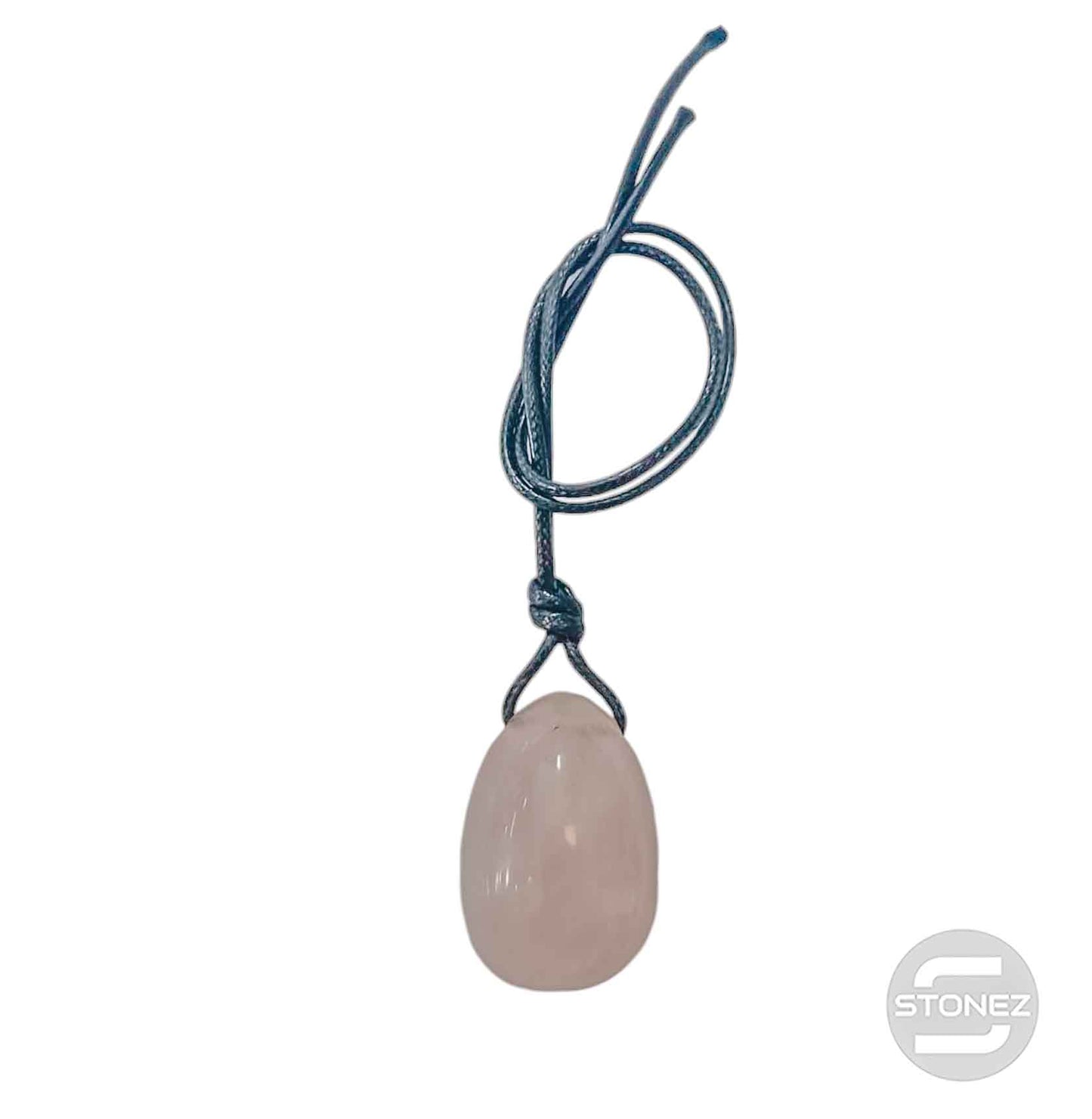 600103482-02 Huevo Yoni Mineral Cuarzo Rosa 20 x 30 mm