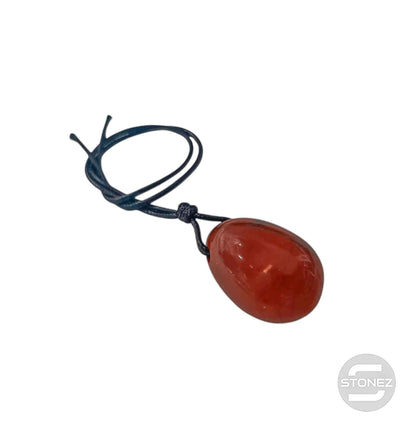600103482-15 Huevo Yoni Mineral Jaspe Rojo 20 x 30 mm