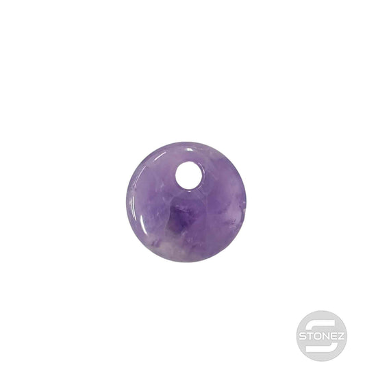 600103490 Colgante Piedra Perforada Amatista 25 mm Aprox Donut