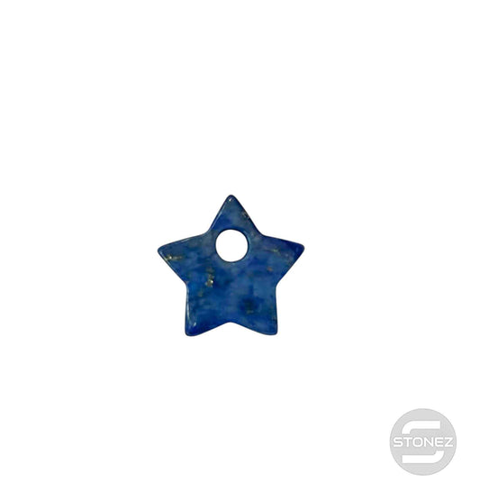 600103490 Colgante Piedra Perforada Lapislazuli 25 mm Aprox Estrella