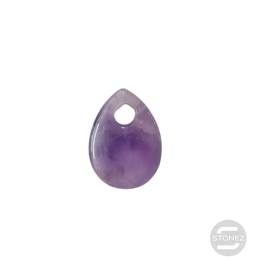 600103490 Colgante Piedra Perforada Amatista 25 mm Aprox Lagrima