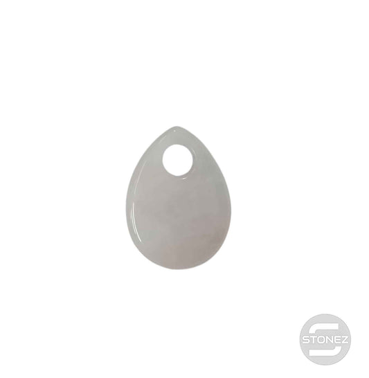 600103490 Colgante Piedra Perforada Cuarzo Rosa 25 mm Aprox Lagrima