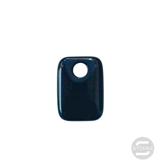 600103490 Colgante Piedra  Perforada Obsidiana 25 mm Aprox Rectangular
