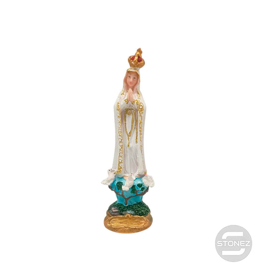 600103627 Figura En Resina Virgen De Fátima 15 Cms Aprox