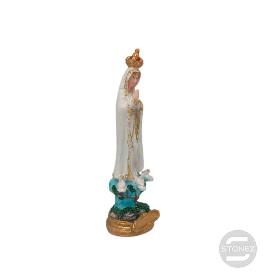 600103627 Figura En Resina Virgen De Fátima 15 Cms Aprox