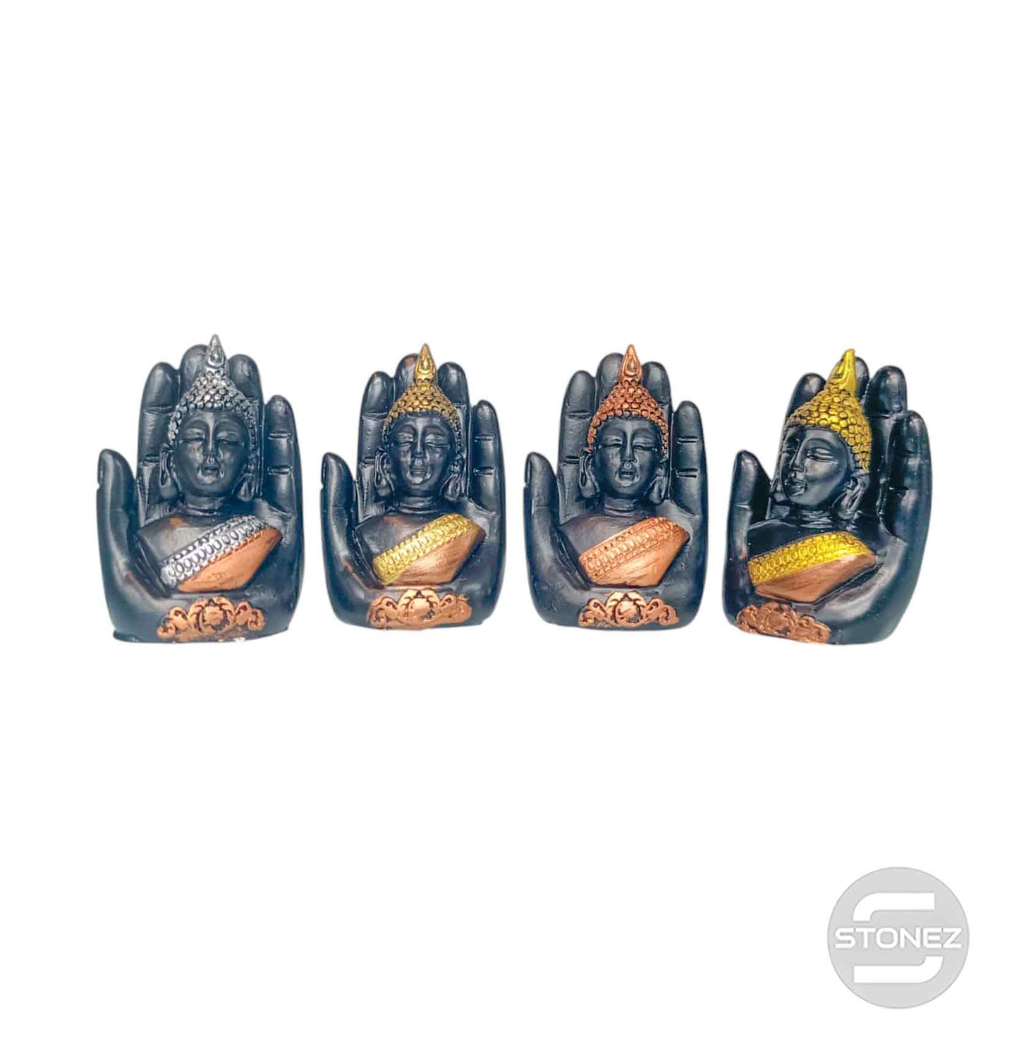 600103635 Juego Figura En Resina Buda 4 Unidades 5 Cms Aprox
