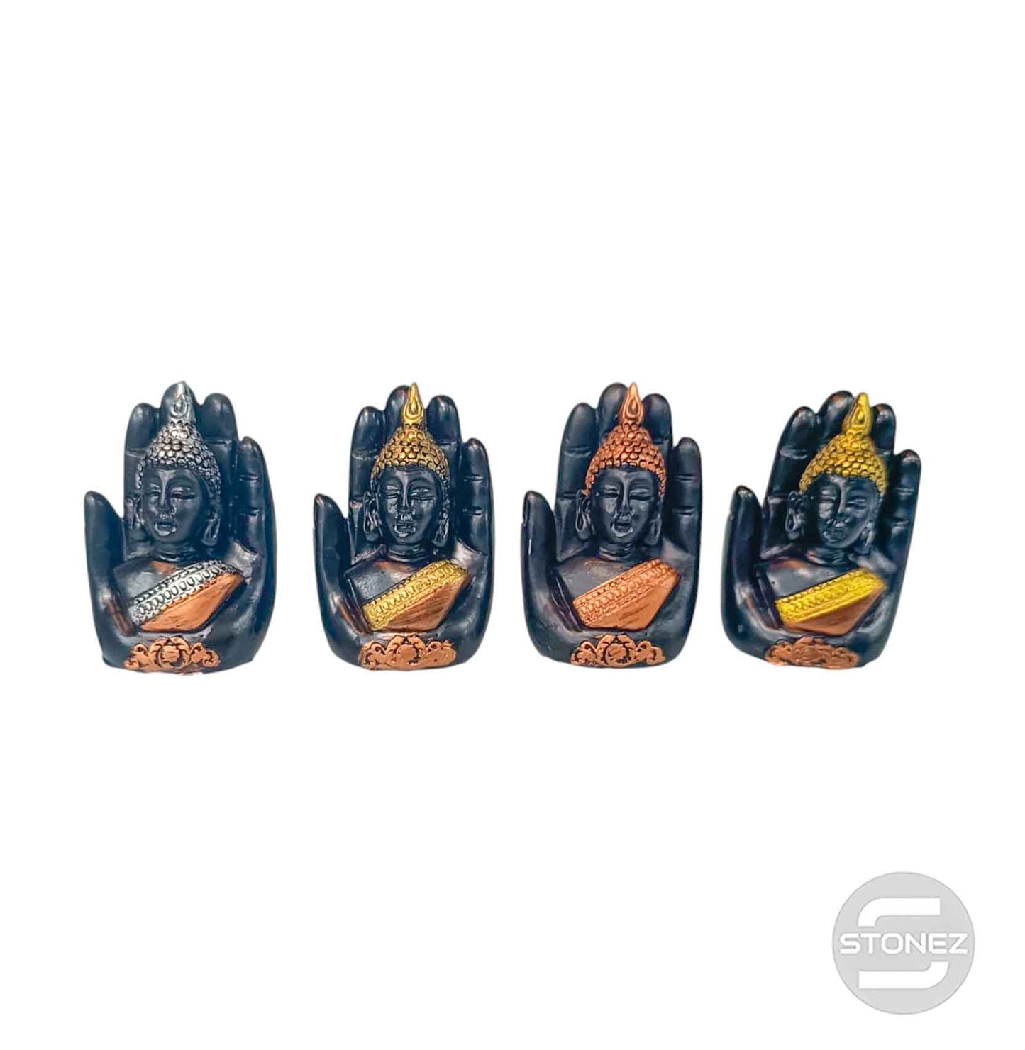 600103635 Juego Figura En Resina Buda 4 Unidades 5 Cms Aprox