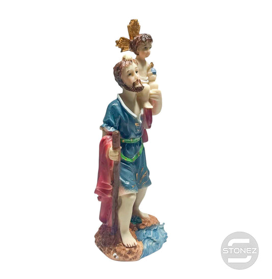 600103638 Figura San Cristobal En Resina 20 Cms Aprox
