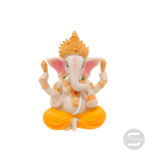 600103639 Figura En Resina Ganesha 12 Cms Aprox AMARILLO