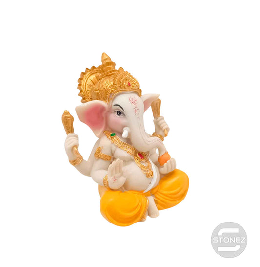 600103639 Figura En Resina Ganesha 12 Cms Aprox AMARILLO