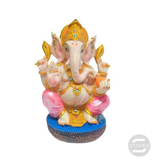 600103641 Figura Ganesha En Resina 16 Cms Aprox