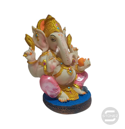 600103641 Figura Ganesha En Resina 16 Cms Aprox - stonez