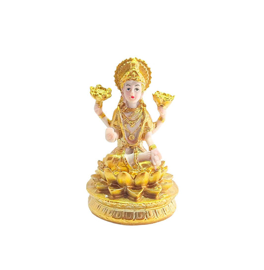 600103642 Figura Laxmi En Resina 11 Cms Aprox