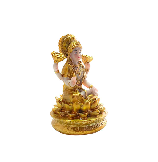 600103642 Figura Laxmi En Resina 11 Cms Aprox