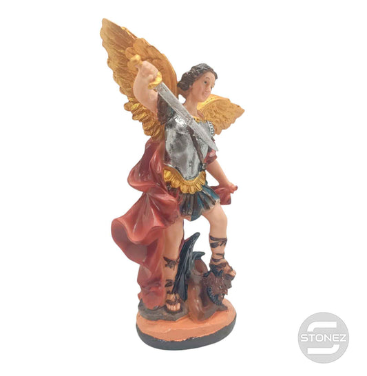600103737 Figura San Miguel En Resina 24 Cms Aprox color